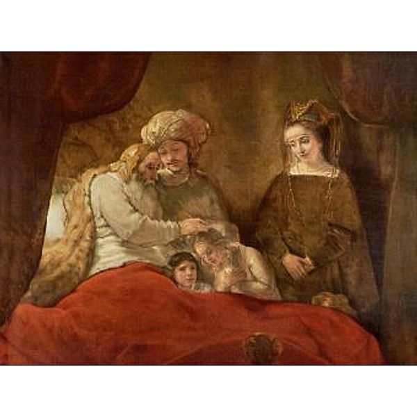 Rembrandt Harmensz. van Rijn - Jakob segnet die Söhne des Joseph - 500 Teile (Puzzle)