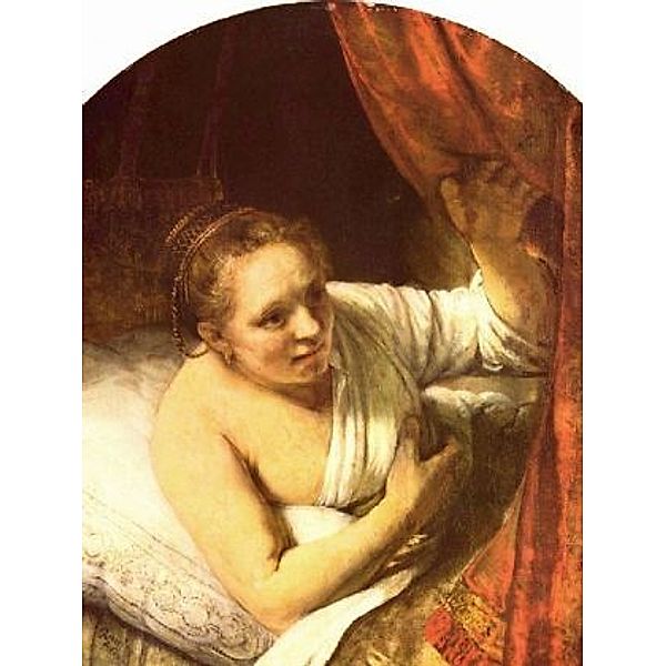 Rembrandt Harmensz. van Rijn - Junge Frau im Bett - 100 Teile (Puzzle)