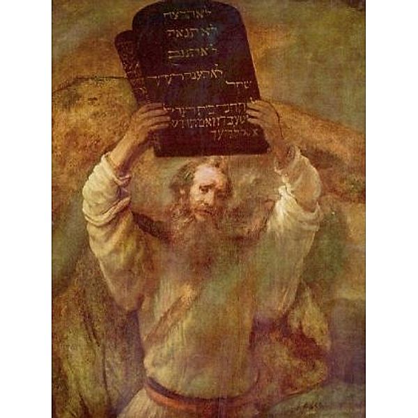 Rembrandt Harmensz. van Rijn - Moses mit den Gesetzestafeln - 2.000 Teile (Puzzle)