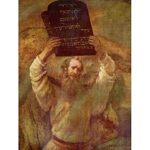 Rembrandt Harmensz. van Rijn - Moses mit den Gesetzestafeln - 1.000 Teile (Puzzle)
