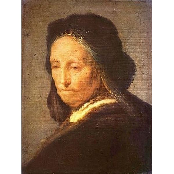 Rembrandt Harmensz. van Rijn - Porträt der Mutter Rembrandts - 100 Teile (Puzzle)