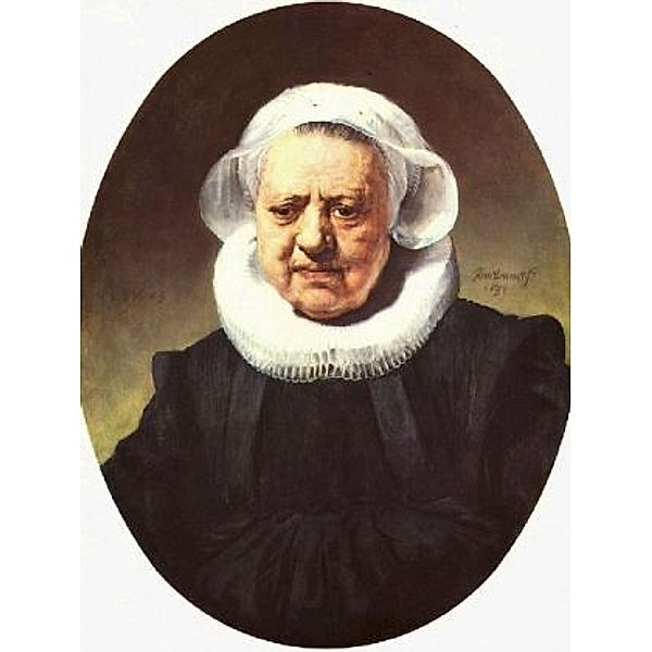 Rembrandt Harmensz. van Rijn - Porträt einer 83jährigen Frau mit Mühlsteinkragen und Haube - 2.000 Teile (Puzzle)