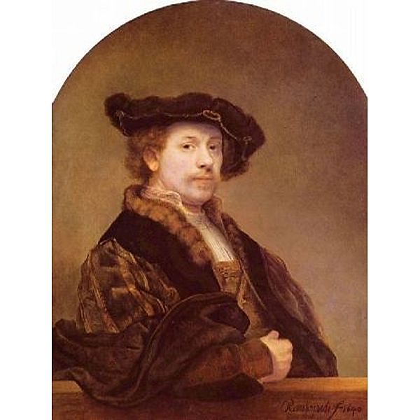 Rembrandt Harmensz. van Rijn - Selbstporträt - 100 Teile (Puzzle)