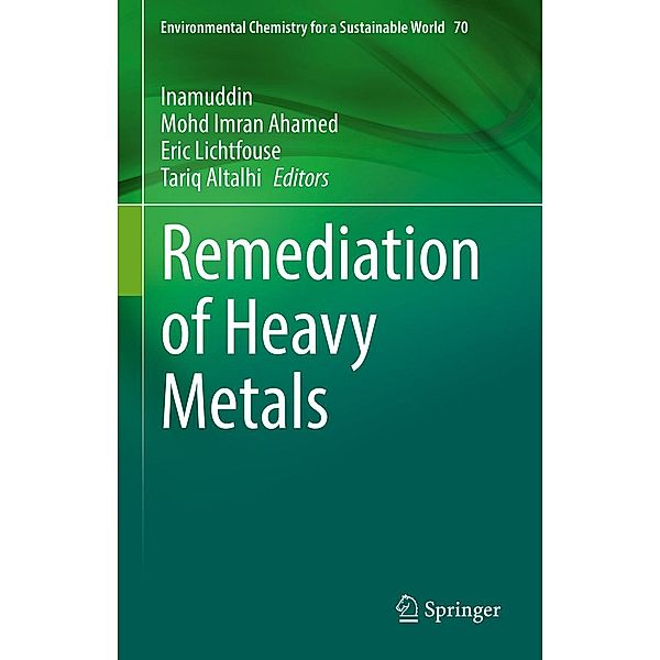 Remediation of Heavy Metals / Environmental Chemistry for a Sustainable World Bd.70