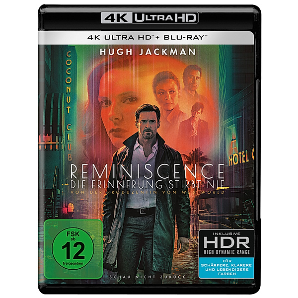 Reminiscence: Die Erinnerung stirbt nie (4K Ultra HD), Rebecca Ferguson Thandie Newton Hugh Jackman