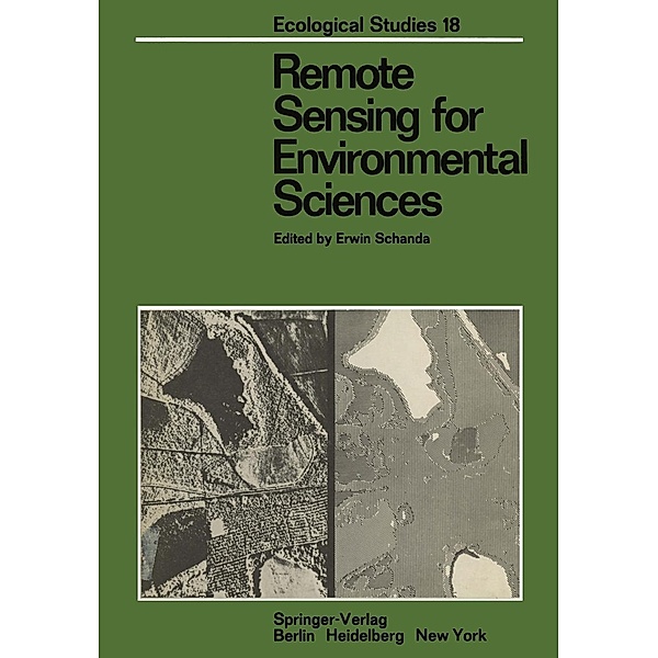 Remote Sensing for Environmental Sciences / Ecological Studies Bd.18