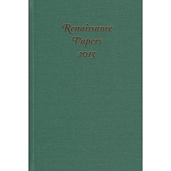 Renaissance Papers 2015 / Renaissance Papers Bd.20