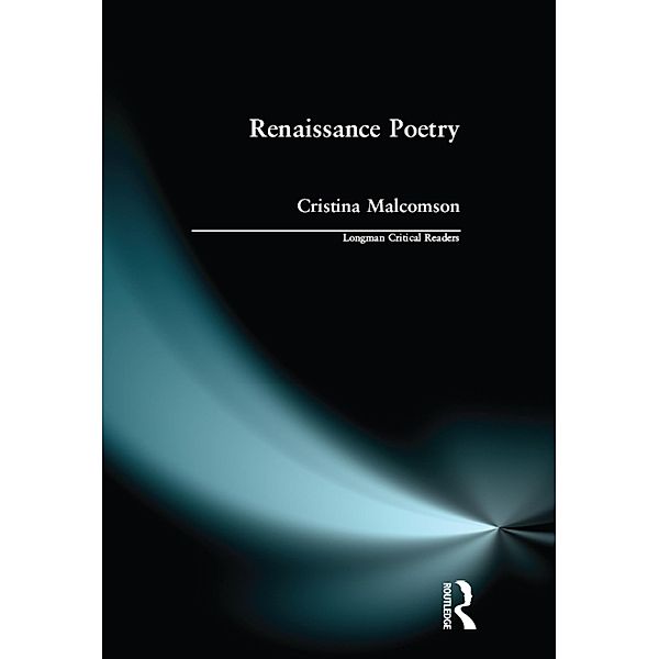 Renaissance Poetry, Cristina Malcomson