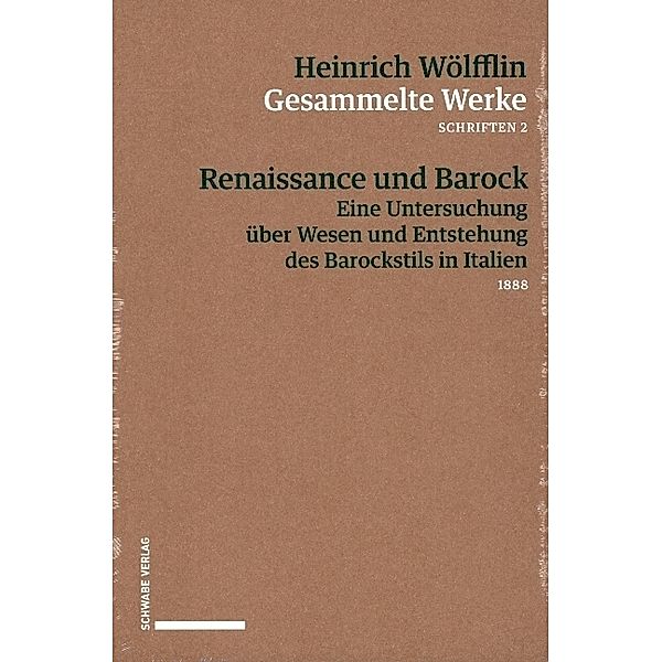 Renaissance und Barock.Bd.2, Heinrich Wölfflin