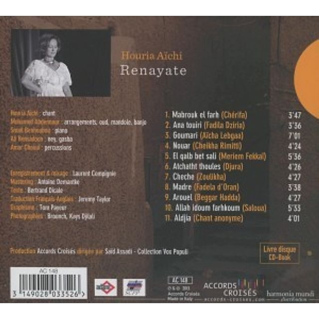 Renayate CD von Houria Aichi bei Weltbild.ch bestellen