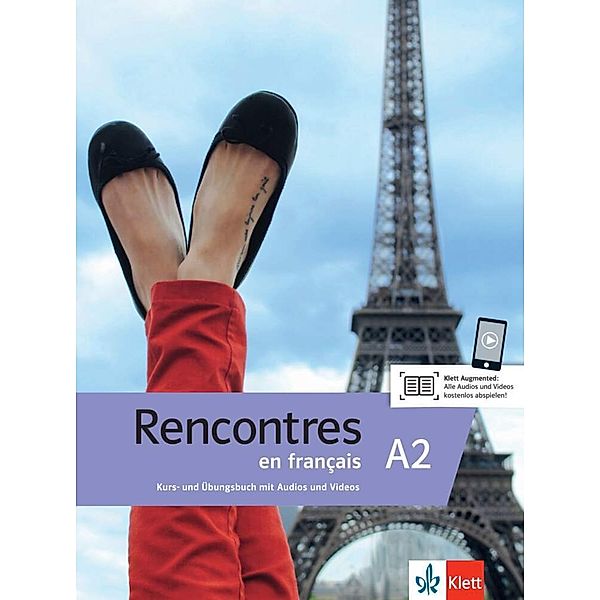Rencontres en français A2 - Kurs- und Übungsbuch, m. Audio-CD, MP3