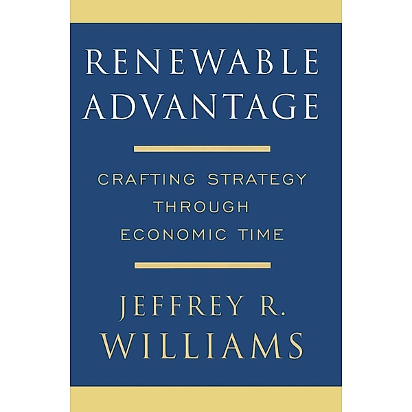Renewable Advantage, Jeffrey Williams