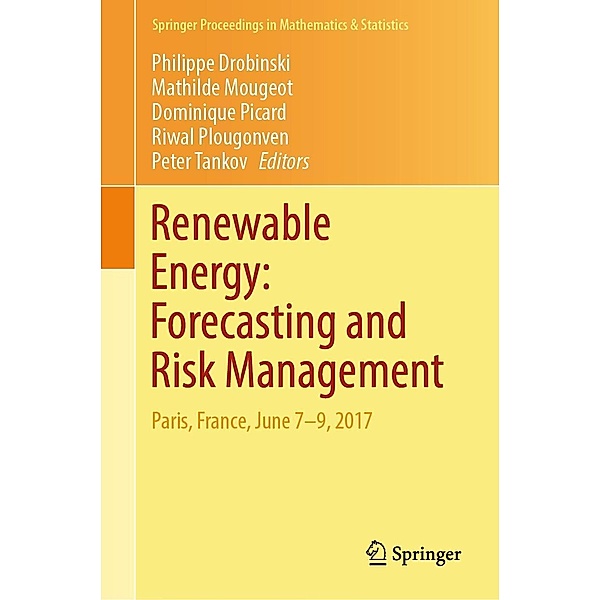 Renewable Energy: Forecasting and Risk Management / Springer Proceedings in Mathematics & Statistics Bd.254
