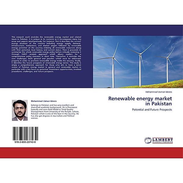 Renewable energy market in Pakistan, Mohammad Usman Idrees