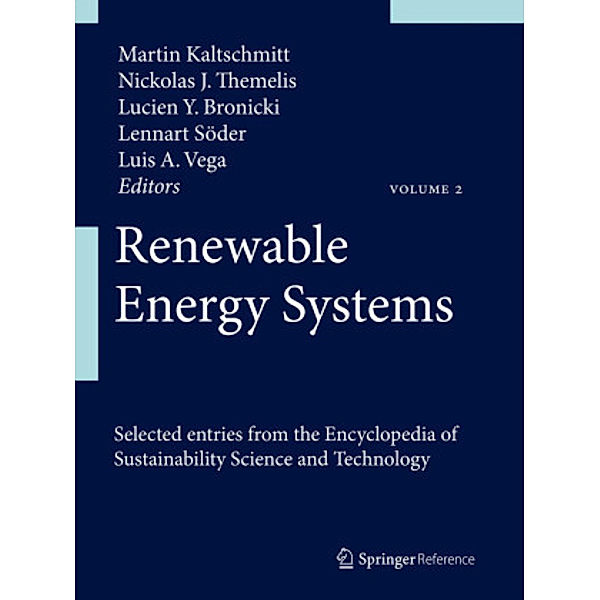 Renewable Energy Systems, m. 1 Buch, m. 1 E-Book, 3 Teile