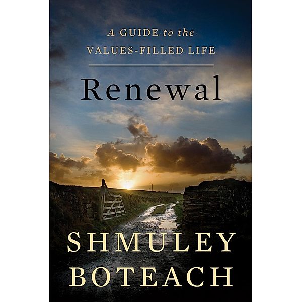 Renewal, Shmuley Boteach