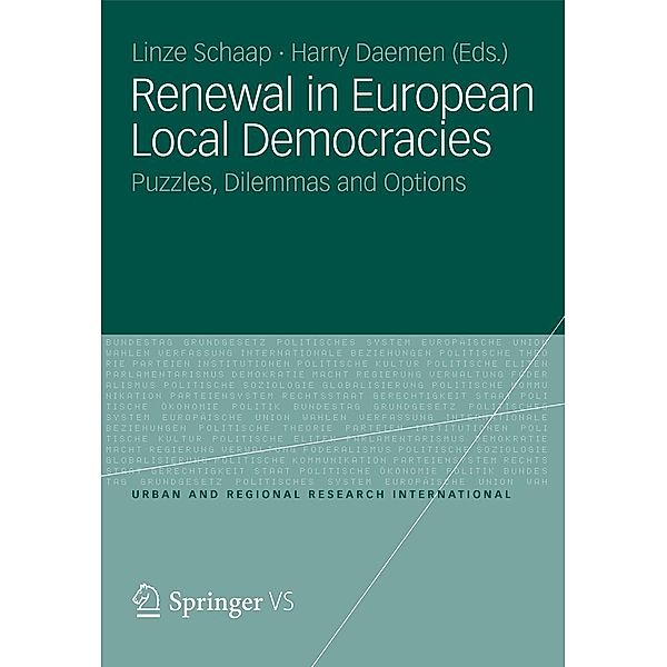 Renewal in European Local Democracies / Urban and Regional Research International