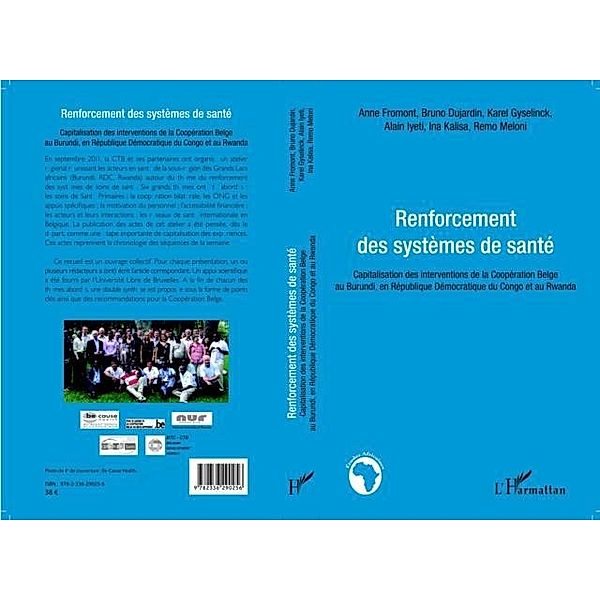 RENFORCEMENT DES SYSTEMES DE SNTE - Capitalisation des inter / Hors-collection, Collectif