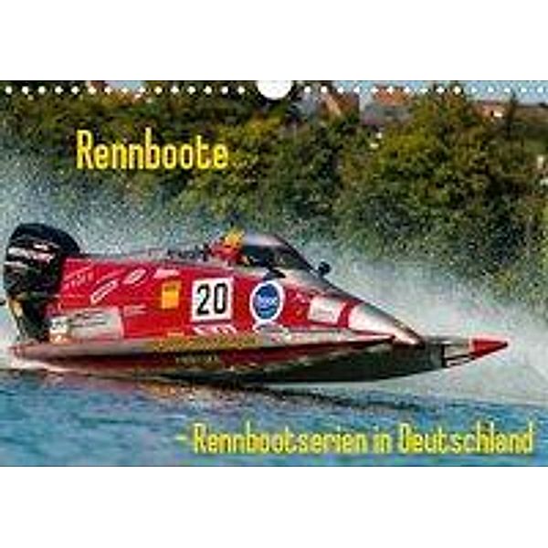 Rennboote - Rennbootserien in Deutschland (Wandkalender 2020 DIN A4 quer), Ralf-Udo Thiele