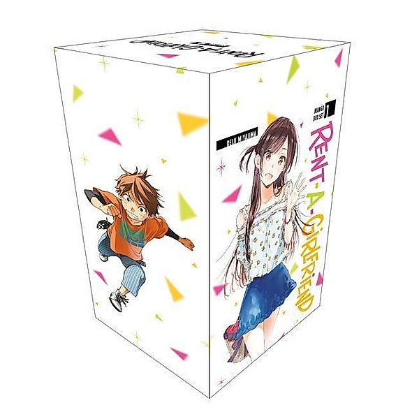 Rent-A-Girlfriend Manga Box Set 1, Reiji Miyajima