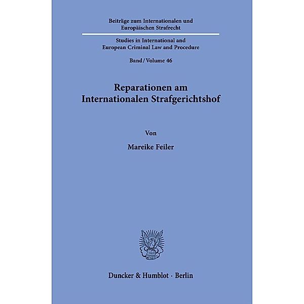 Reparationen am Internationalen Strafgerichtshof., Mareike Feiler