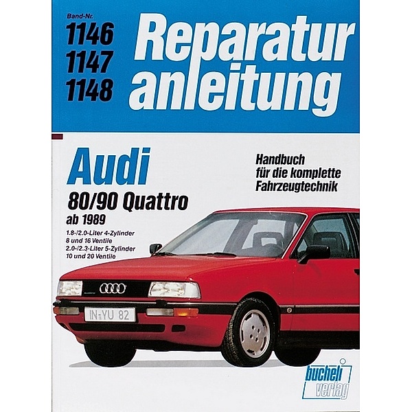 Reparaturanleitung / 1146-48 / Audi 80/90 Quattro (ab 1989)