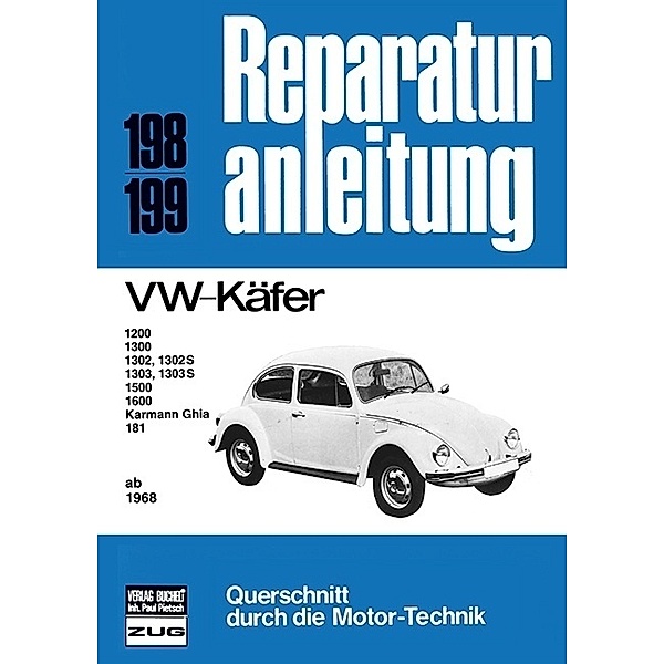 Reparaturanleitung / 198/99 / VW Käfer  ab 1968