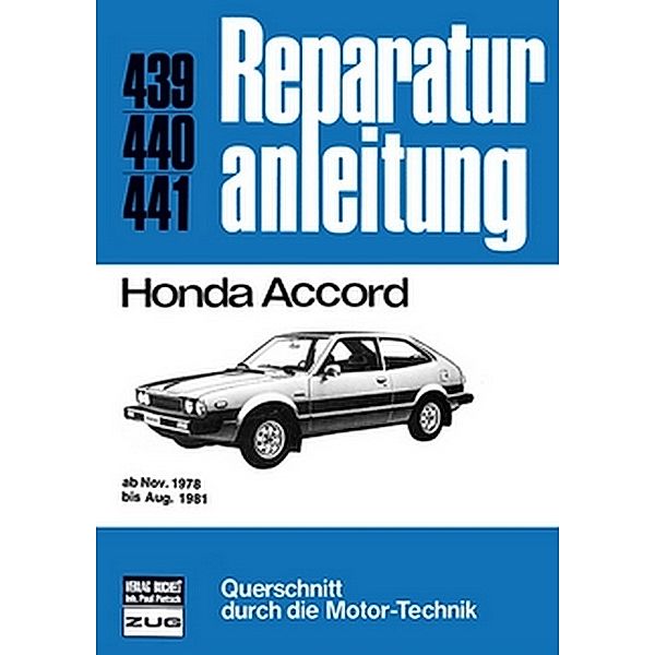 Reparaturanleitung / 439/41 / Honda Accord