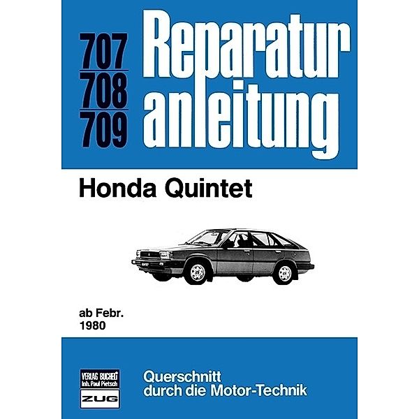 Reparaturanleitung / 707-09 / Honda Quintet