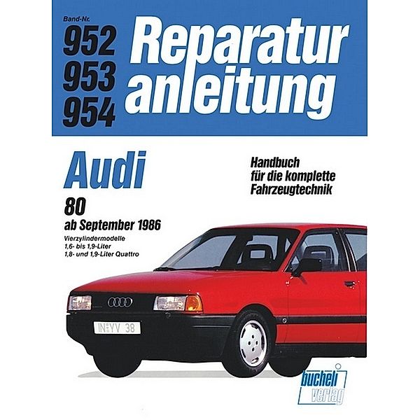 Reparaturanleitung / 952-54 / Audi 80   ab 09/86