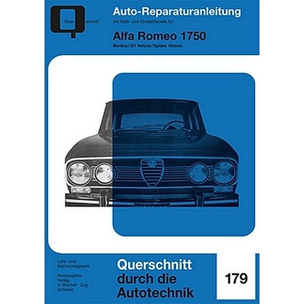 Reparaturanleitung / Alfa Romeo 1750