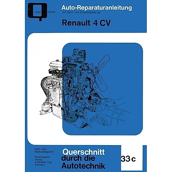 Reparaturanleitung / Renault 4 CV