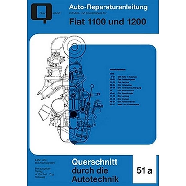 Reparaturanleitungen / Fiat 1100/1200