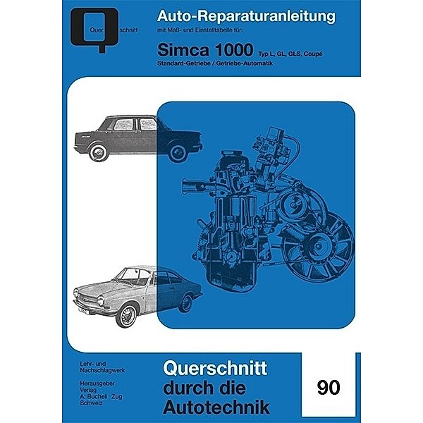 Reparaturanleitungen / Simca 1000