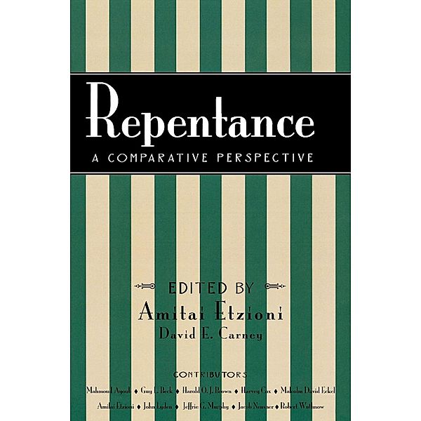 Repentance, Amitai Etzioni