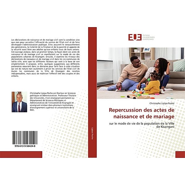 Repercussion des actes de naissance et de mariage, Christophe Lipipa Posho