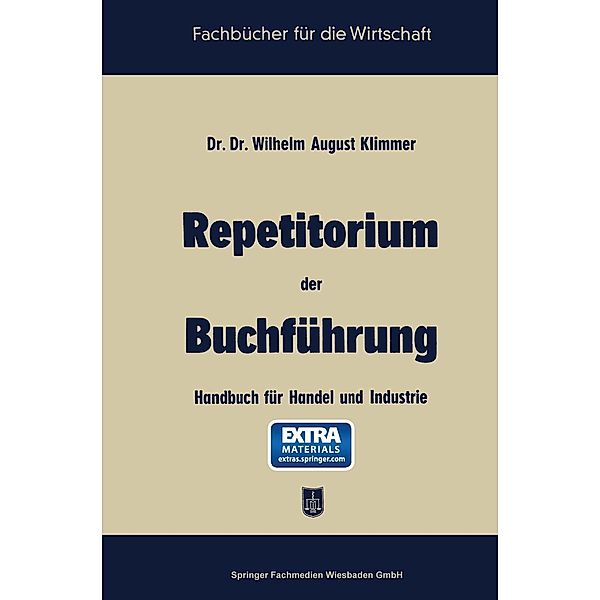 Repetitorium der Buchführung / Fachbücher für die Wirtschaft, August Klimmer