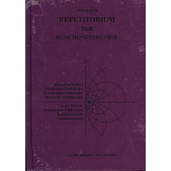 Repetitorium der Funktionentheorie, Steffen Timmann