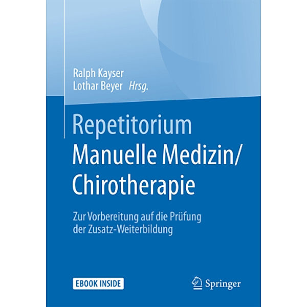 Repetitorium Manuelle Medizin/Chirotherapie, m. 1 Buch, m. 1 E-Book