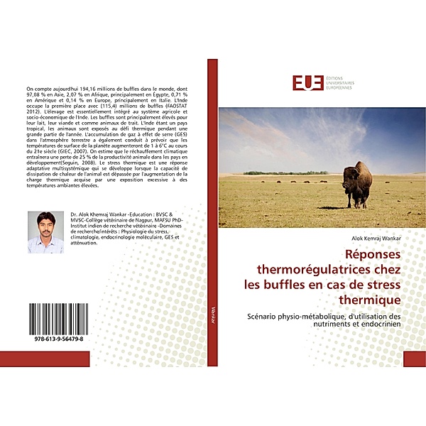 Réponses thermorégulatrices chez les buffles en cas de stress thermique, Alok Kemraj Wankar