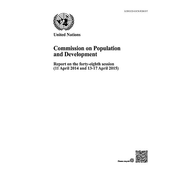 Report of the Commission on Population and Development: Commission on Population and Development