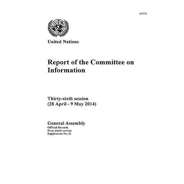 Report of the Committee on Information / Report of the Committee on Information