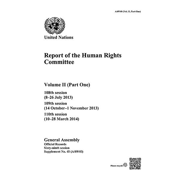 Report of the Human Rights Committee: Report of the Human Rights Committee