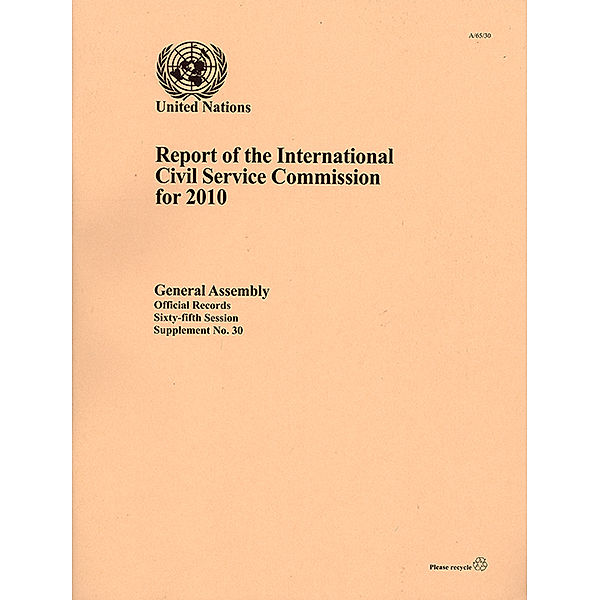 Report of the International Civil Service Commission: Report of the International Civil Service Commission for 2010