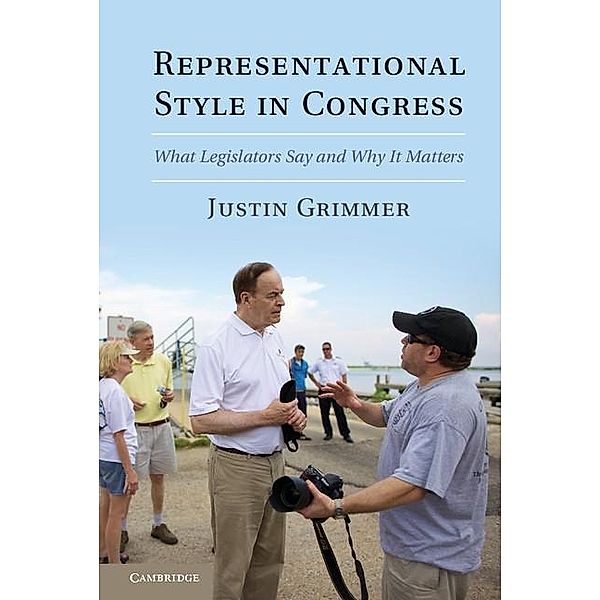 Representational Style in Congress, Justin Grimmer
