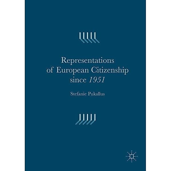 Representations of European Citizenship since 1951, Stefanie Pukallus