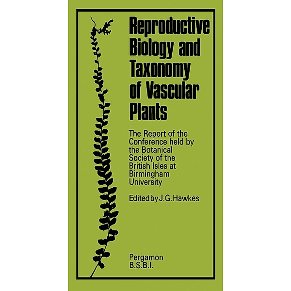 Reproductive Biology and Taxonomy of Vascular Plants