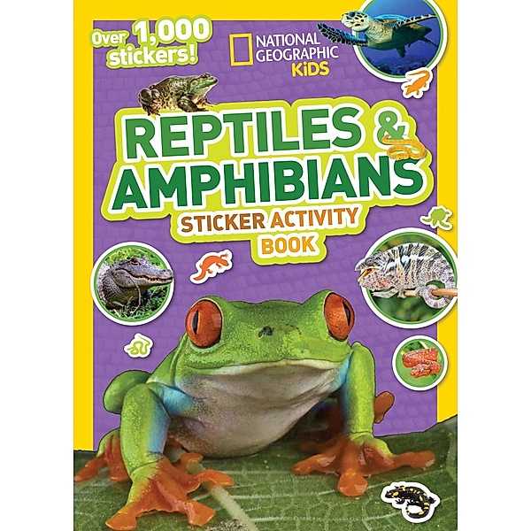 Reptiles and Amphibians Sticker Activity Book