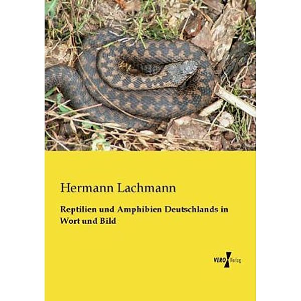 Reptilien und Amphibien Deutschlands in Wort und Bild, Hermann Lachmann