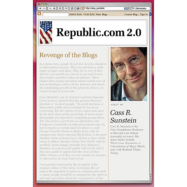 Republic.com 2.0, Cass R. Sunstein